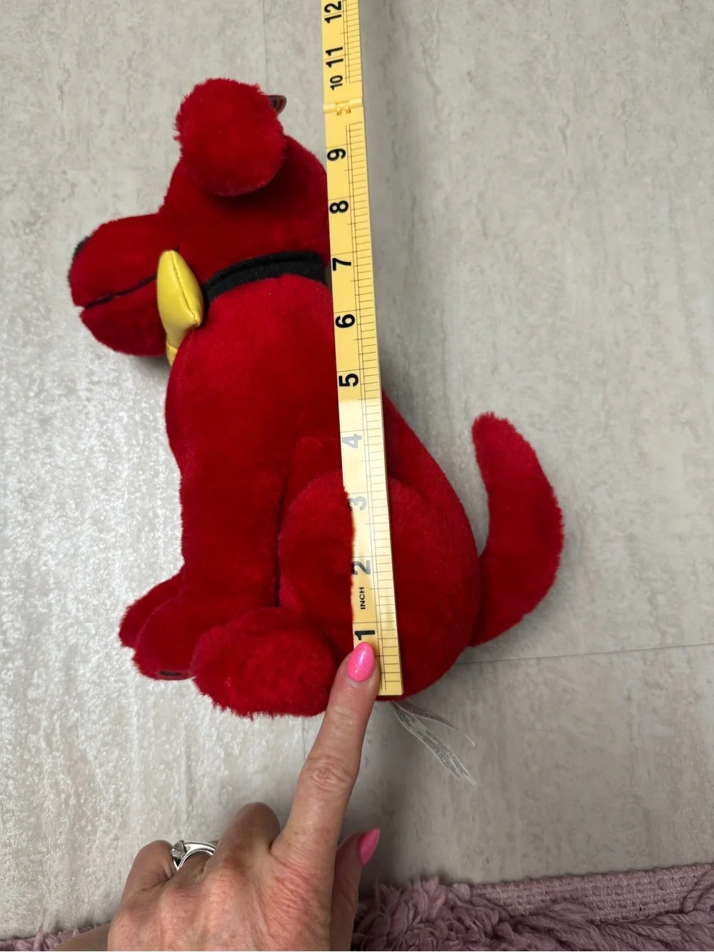 Vintage 2001 Clifford the Big Red Dog Plush stuffie